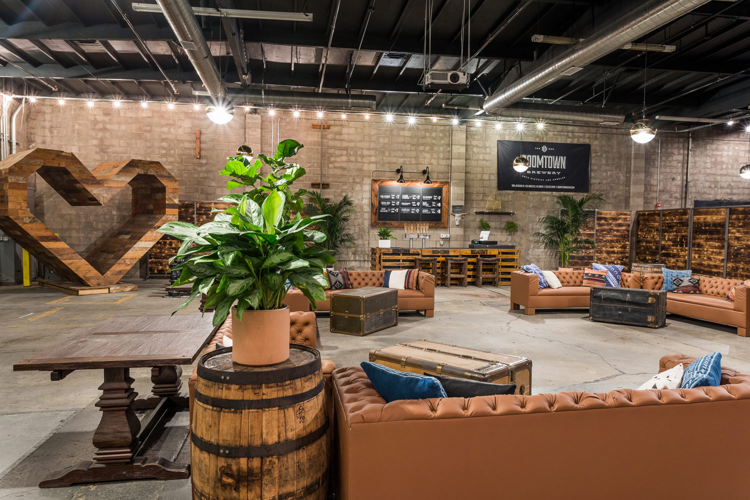 Private Event Space at Boomtown Brewery Brewery, Taproom & Events