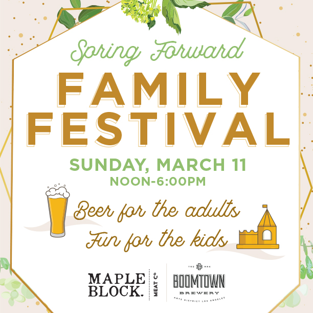Spring Forward Family Fest Boomtown Brewery
