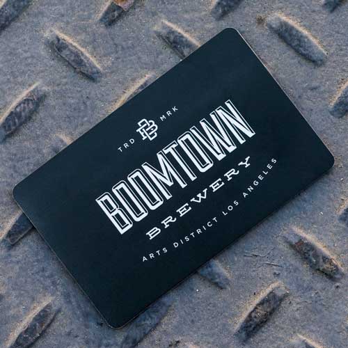 Gift Card w/ Boomtown logo