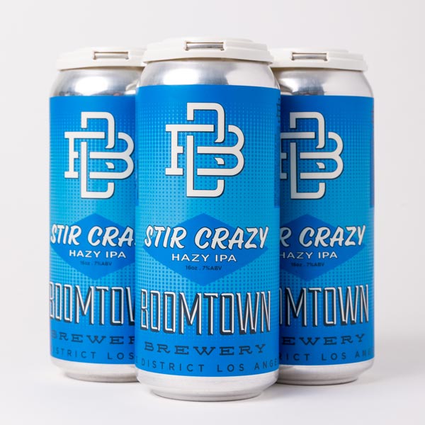 4-Pack of Stir Crazy IPA cans