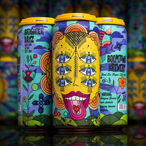 Brighter Dayz Hazy IPA 4-Pack 16 oz cans