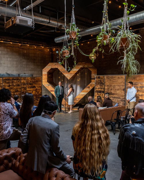 Private Events wedding at Boomtown Brewery